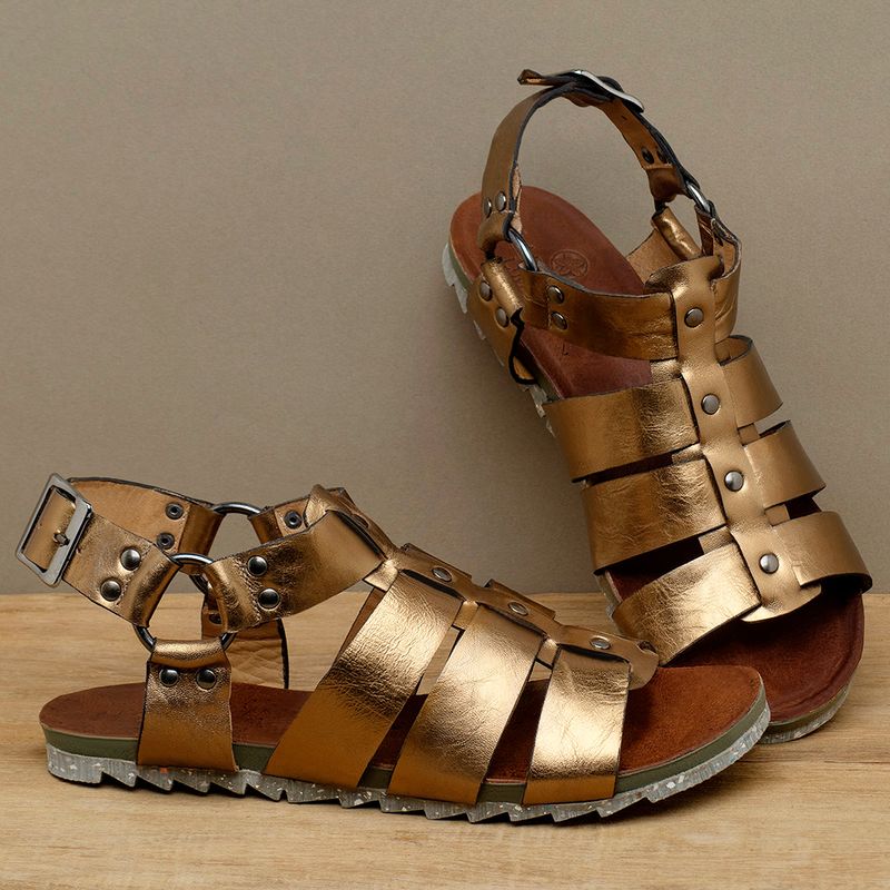 Laranja_Lima_Shoes_Sapatos_Femininos__-Sandalia-Rasteira---Flat-em-Couro-Metalizado---Codigo---158017_3