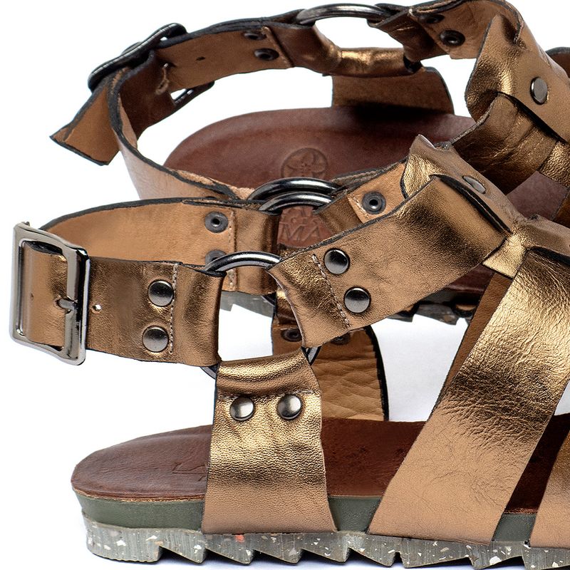 Laranja_Lima_Shoes_Sapatos_Femininos__-Sandalia-Rasteira---Flat-em-Couro-Metalizado---Codigo---158017_5