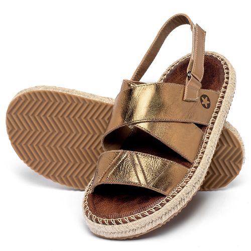 Birken em Couro Metalizado - Codigo - 9636