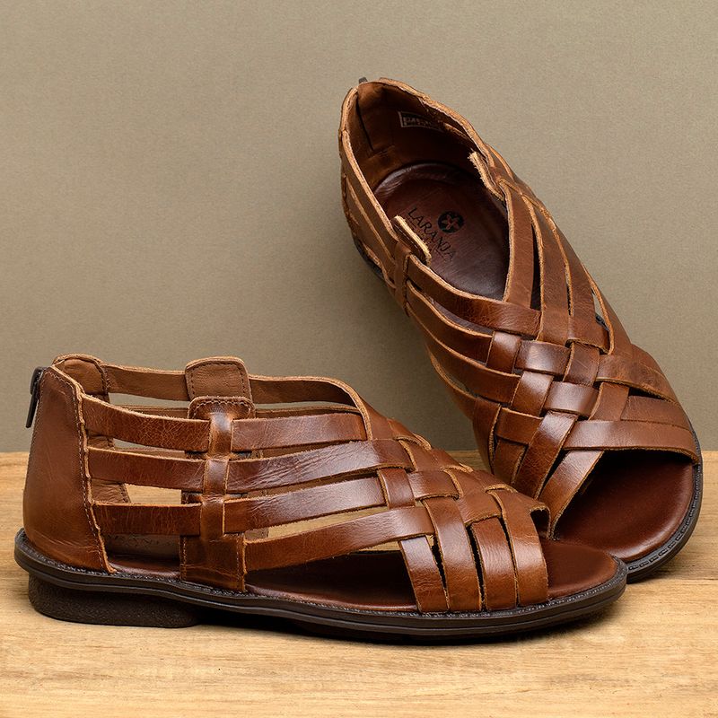 Laranja_Lima_Shoes_Sapatos_Femininos__-Sandalia---Boho-Salto-de-2-cm-em-Couro-Marrom---Codigo---139090_3