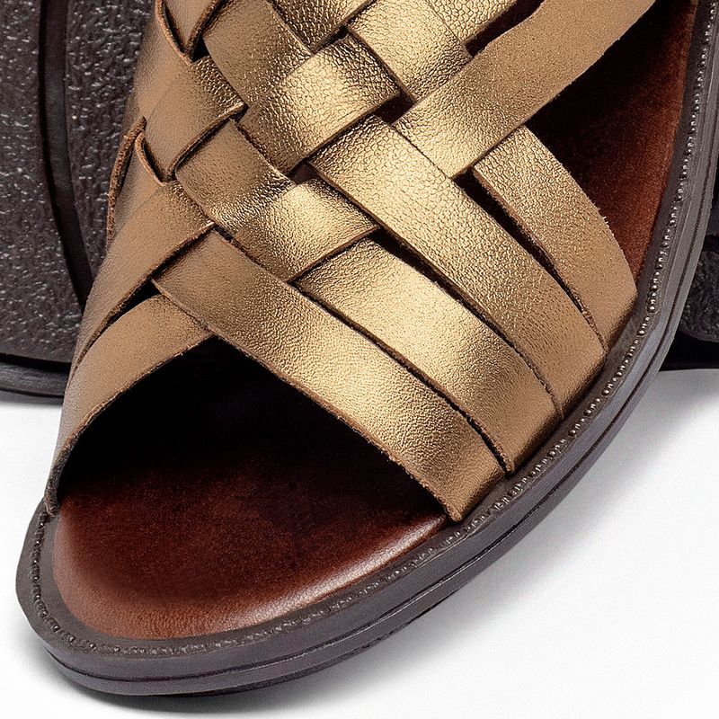 Laranja_Lima_Shoes_Sapatos_Femininos__-Sandalia---Boho-Salto-de-2-cm-em-Couro-Metalizado---Codigo---139090_6