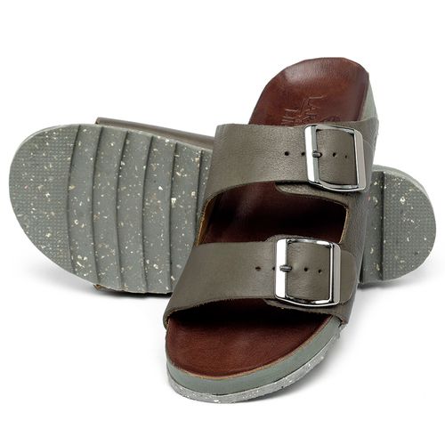 Birken em Couro Musgo - Codigo - 156047