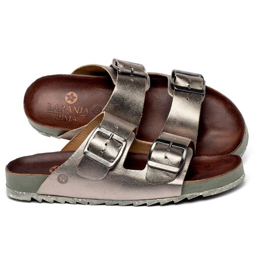 Birken em Couro Metalizado - Codigo - 156047