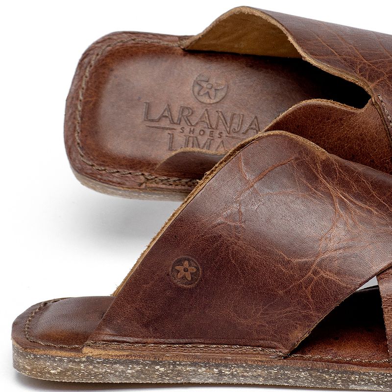 Laranja_Lima_Shoes_Sapatos_Femininos__-Sandalia-Rasteira---Flat-em-Couro-Marrom---Codigo---156064_5