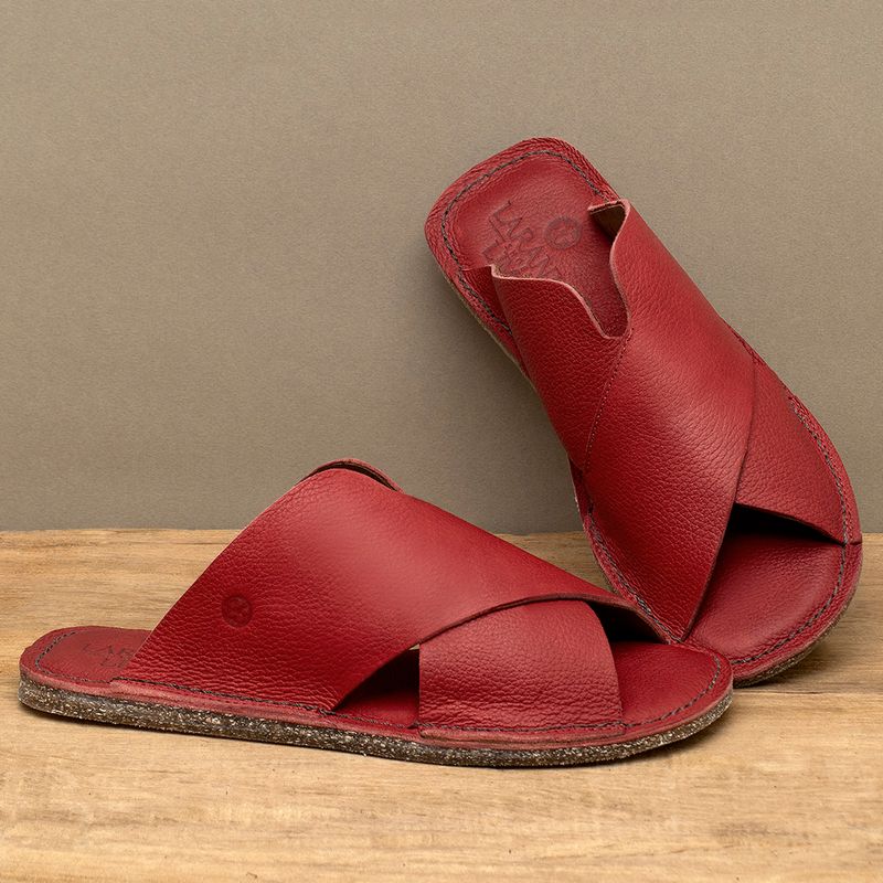 Laranja_Lima_Shoes_Sapatos_Femininos__-Sandalia-Rasteira---Flat-em-Couro-Vermelho---Codigo---156064_3