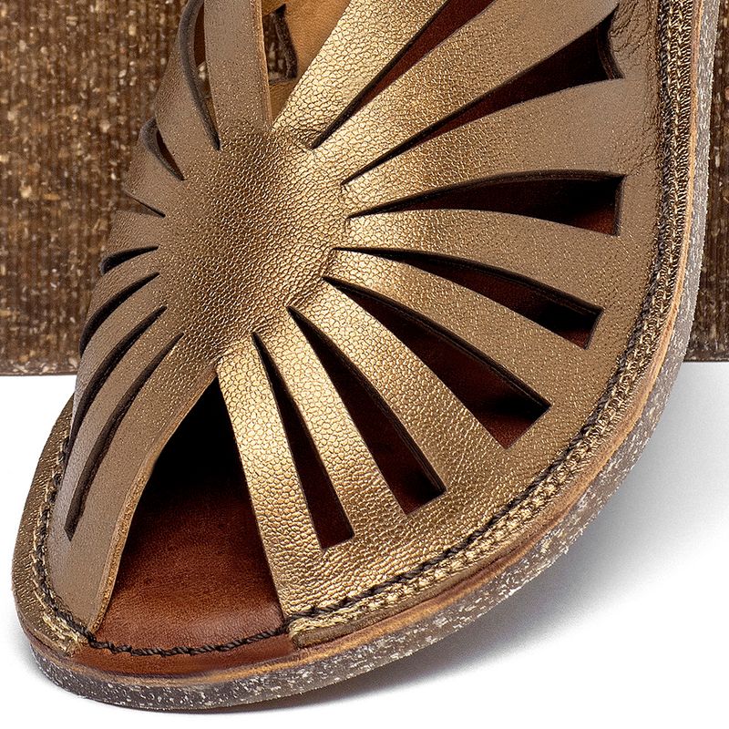 Laranja_Lima_Shoes_Sapatos_Femininos__-Sandalia-Rasteira---Flat-em-Couro-Metalizado---Codigo---156066_6