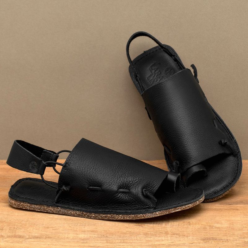 Laranja_Lima_Shoes_Sapatos_Femininos__-Sandalia-Rasteira---Flat-em-Couro-Preto---Codigo---156089_3