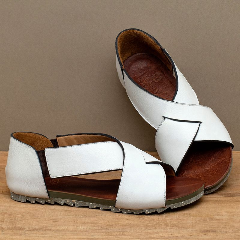 Laranja_Lima_Shoes_Sapatos_Femininos__-Sandalia-Rasteira---Flat-em-Couro-Off-White---Codigo---158018_3