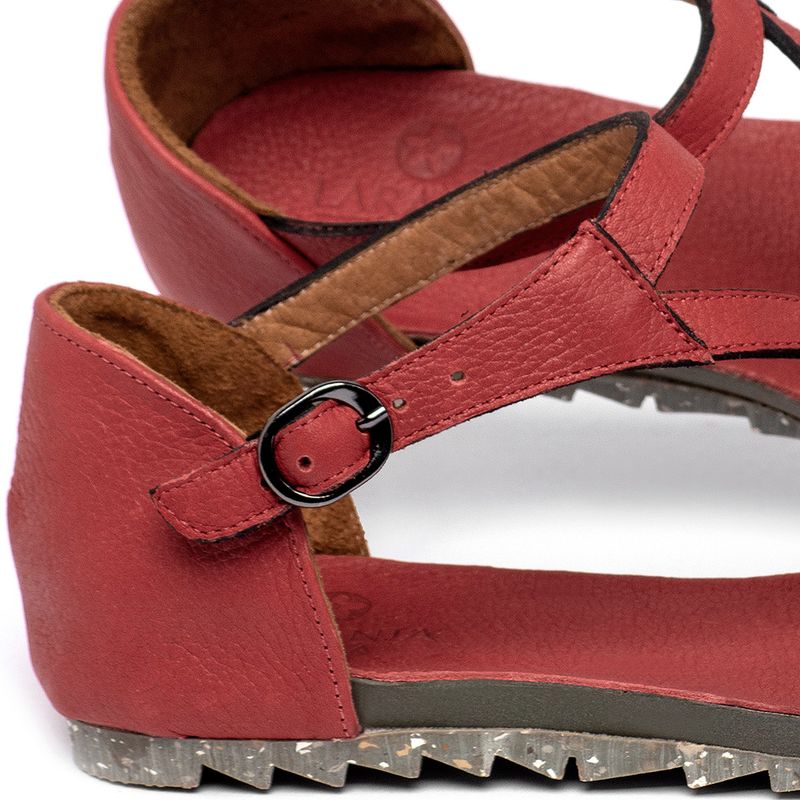 Laranja_Lima_Shoes_Sapatos_Femininos__-Sandalia-Rasteira---Flat-em-Couro-Vermelho---Codigo---158019_5