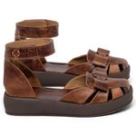 Laranja_Lima_Shoes_Sapatos_Femininos__-Sandalia---Boho-Salto-de-4-cm-em-Couro-Marrom---Codigo---3971_1