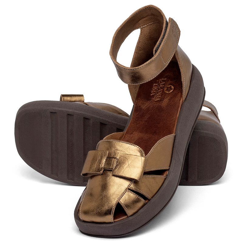 Laranja_Lima_Shoes_Sapatos_Femininos__-Sandalia---Boho-Salto-de-4-cm-em-Couro-Metalizado---Codigo---3971_2