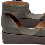 Laranja_Lima_Shoes_Sapatos_Femininos__-Sandalia---Boho-Salto-de-4-cm-em-Couro-Musgo---Codigo---3971_5
