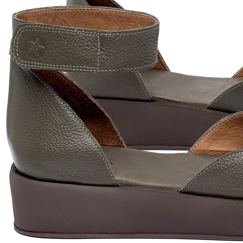 Laranja_Lima_Shoes_Sapatos_Femininos__-Sandalia---Boho-Salto-de-4-cm-em-Couro-Musgo---Codigo---3971_5