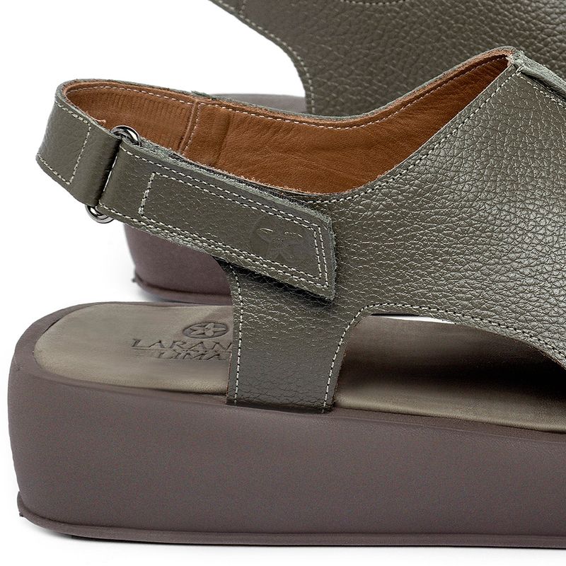 Laranja_Lima_Shoes_Sapatos_Femininos__-Sandalia---Boho-Salto-de-4-cm-em-Couro-Musgo---Codigo---157053_5