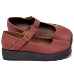Laranja_Lima_Shoes_Sapatos_Femininos__-Sapatilha---Bico-Quadrado-Salto-de-4-cm-em-Couro-Vermelho---Codigo---3975_1