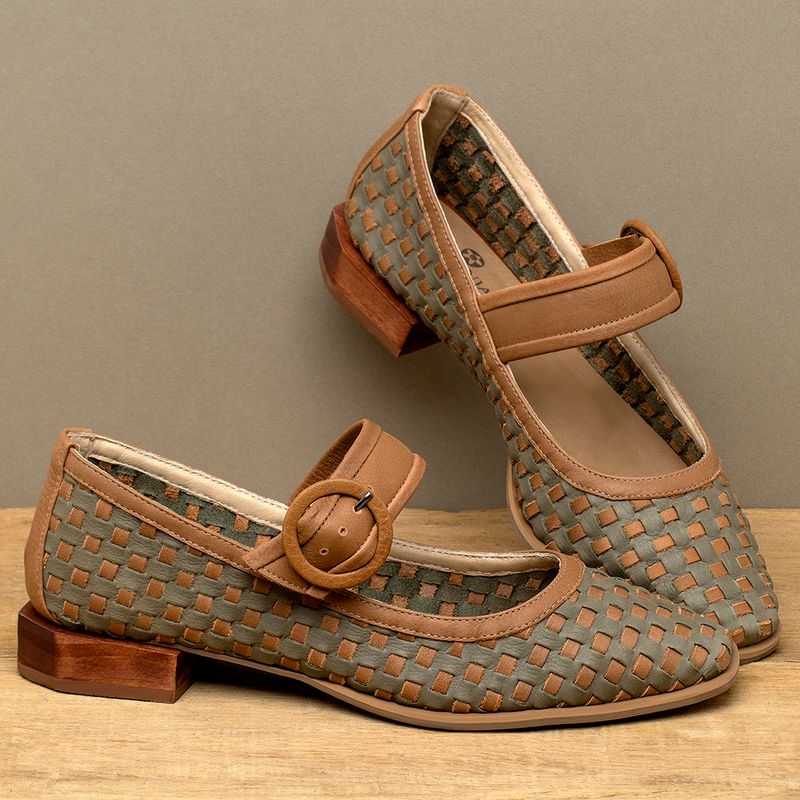 Laranja_Lima_Shoes_Sapatos_Femininos__-Scarpin---Bico-Quadrado-Salto-de-10-cm-em-Couro-Musgo---Codigo---9646_3
