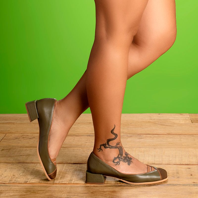 Laranja_Lima_Shoes_Sapatos_Femininos__-Scarpin---Bico-Quadrado-Salto-de-4-cm-em-Couro-Musgo---Codigo---157041_8