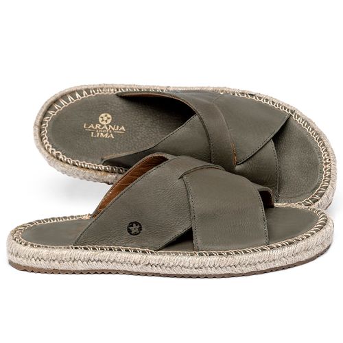 Birken em Couro Musgo - Codigo - 9651