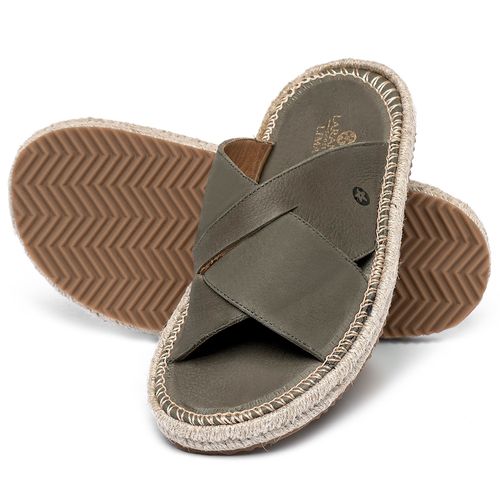 Birken em Couro Musgo - Codigo - 9651