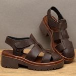 Laranja_Lima_Shoes_Sapatos_Femininos__-Sandalia---Boho-Salto-de-5-cm-em-Couro-Cafe---Codigo---153032_3