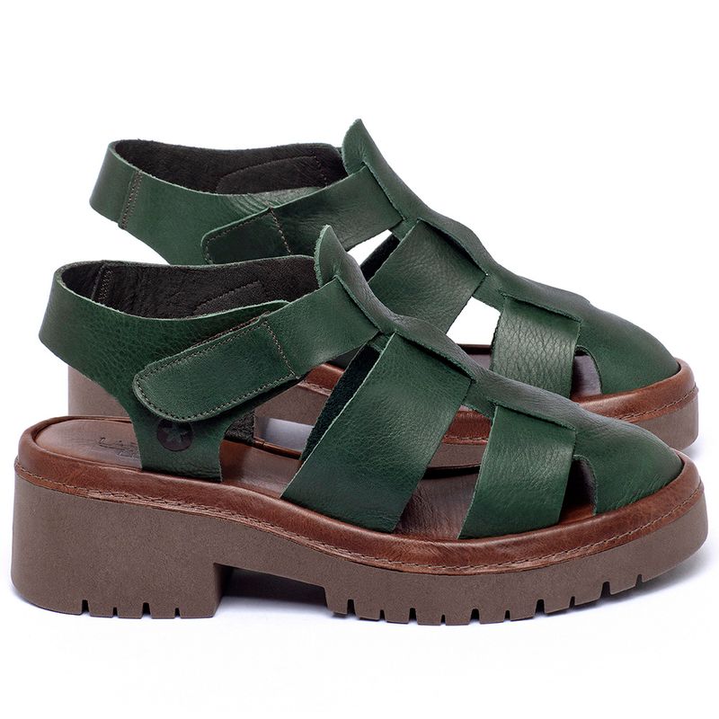 Laranja_Lima_Shoes_Sapatos_Femininos__-Sandalia---Boho-Salto-de-5-cm-em-Couro-Musgo---Codigo---153032_1
