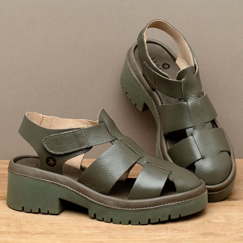Laranja_Lima_Shoes_Sapatos_Femininos__-Sandalia---Boho-Salto-de-5-cm-em-Couro-Musgo---Codigo---153032_3
