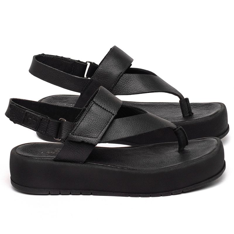Laranja_Lima_Shoes_Sapatos_Femininos__-Sandalia---Boho-Salto-de-4-cm-em-Couro-Preto---Codigo---153076_3