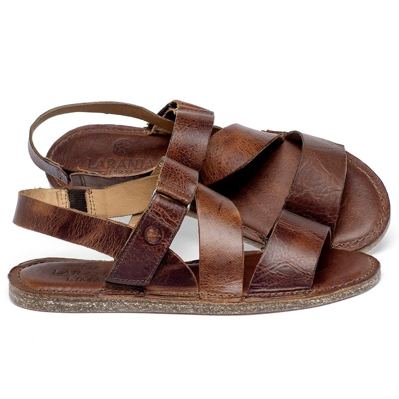 Laranja_Lima_Shoes_Sapatos_Femininos__-Sandalia-Rasteira---Flat-em-Couro-Marrom---Codigo---156065_1