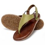 Laranja_Lima_Shoes_Sapatos_Femininos__-Sandalia-Rasteira---Flat-em-Couro-Verde---Codigo---156062_2