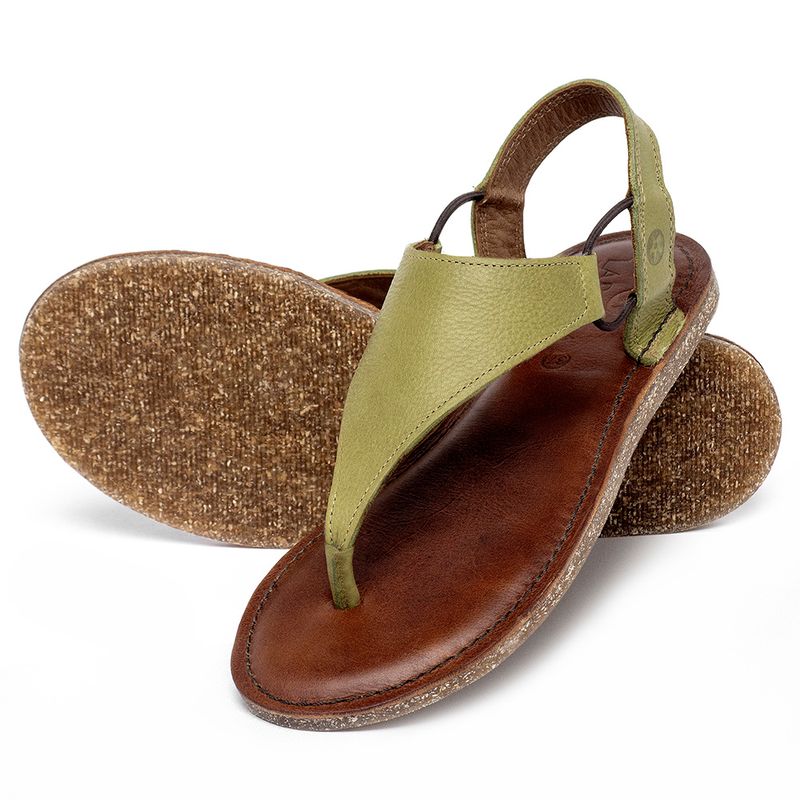 Laranja_Lima_Shoes_Sapatos_Femininos__-Sandalia-Rasteira---Flat-em-Couro-Verde---Codigo---156062_2