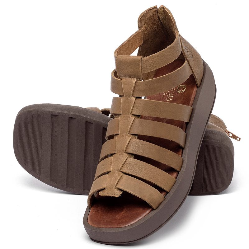 Laranja_Lima_Shoes_Sapatos_Femininos__-Sandalia---Boho-Salto-de-Fechado-em-Couro-Caramelo---Codigo---3911_2