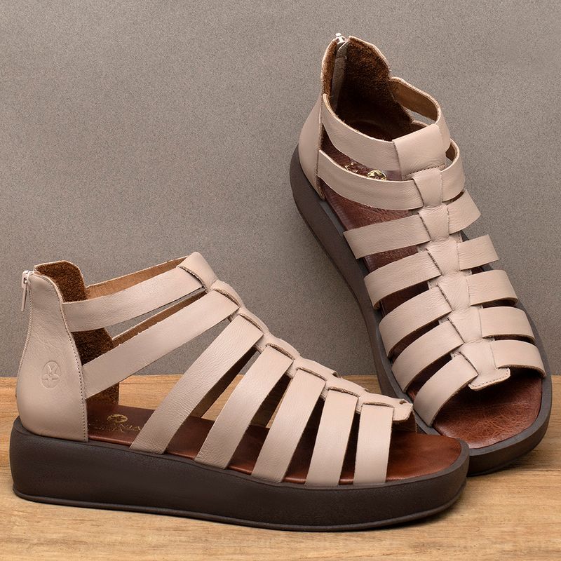 Laranja_Lima_Shoes_Sapatos_Femininos__-Sandalia---Boho-Salto-de-Fechado-em-Couro-Nude---Codigo---3911_3
