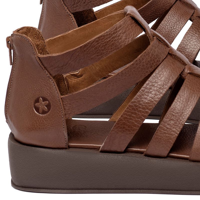 Laranja_Lima_Shoes_Sapatos_Femininos__-Sandalia---Boho-Salto-de-Fechado-em-Couro-Marrom---Codigo---3911_5