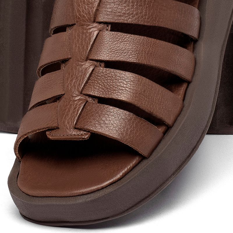 Laranja_Lima_Shoes_Sapatos_Femininos__-Sandalia---Boho-Salto-de-Fechado-em-Couro-Marrom---Codigo---3911_6