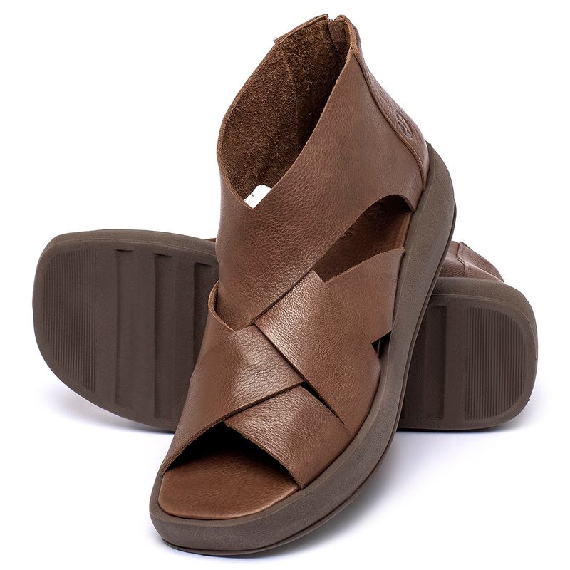 Laranja_Lima_Shoes_Sapatos_Femininos__-Sandalia---Boho-Salto-de-4-cm-em-Couro-Marrom---Codigo---3912_2
