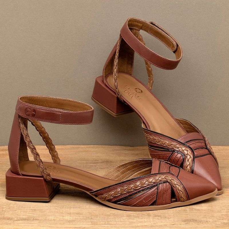 Laranja_Lima_Shoes_Sapatos_Femininos__-Scarpin---Bico-Fino-Salto-de-3-cm-em-Couro-Terracota---Codigo---3945_3