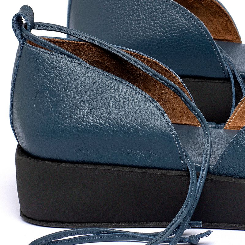 Laranja_Lima_Shoes_Sapatos_Femininos__-Sandalia---Boho-Salto-de-4-cm-em-Couro-Azul---Codigo---3972_5