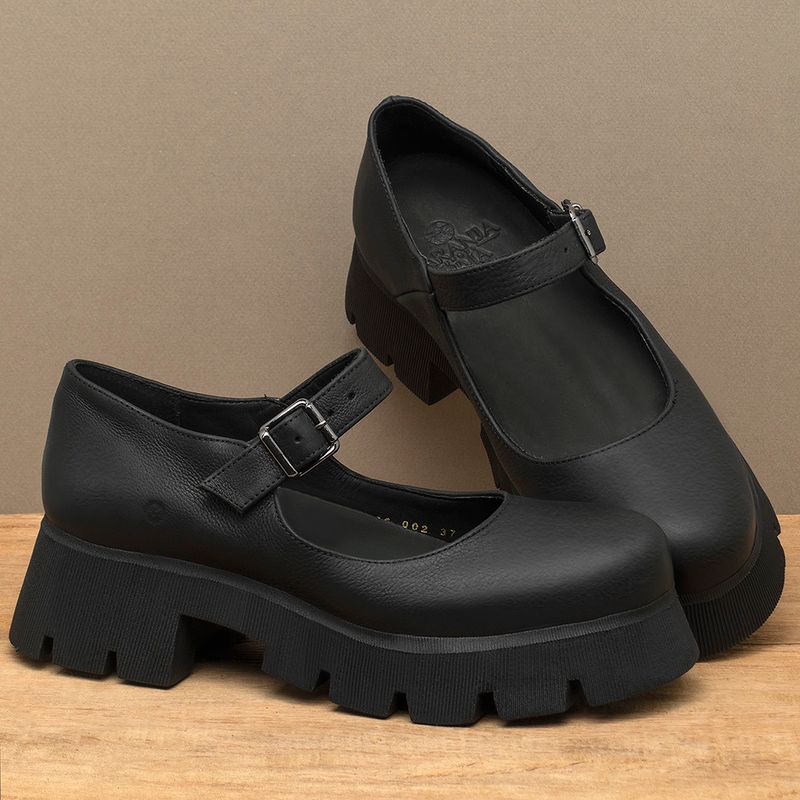 Laranja_Lima_Shoes_Sapatos_Femininos__-Sapatilha---Bico-Redondo-Salto-de-10-cm-em-Couro-Preto---Codigo---152026_4