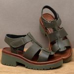 Laranja_Lima_Shoes_Sapatos_Femininos__-Sandalia---Boho-Salto-de-2-cm-em-Couro-Musgo---Codigo---153014_3