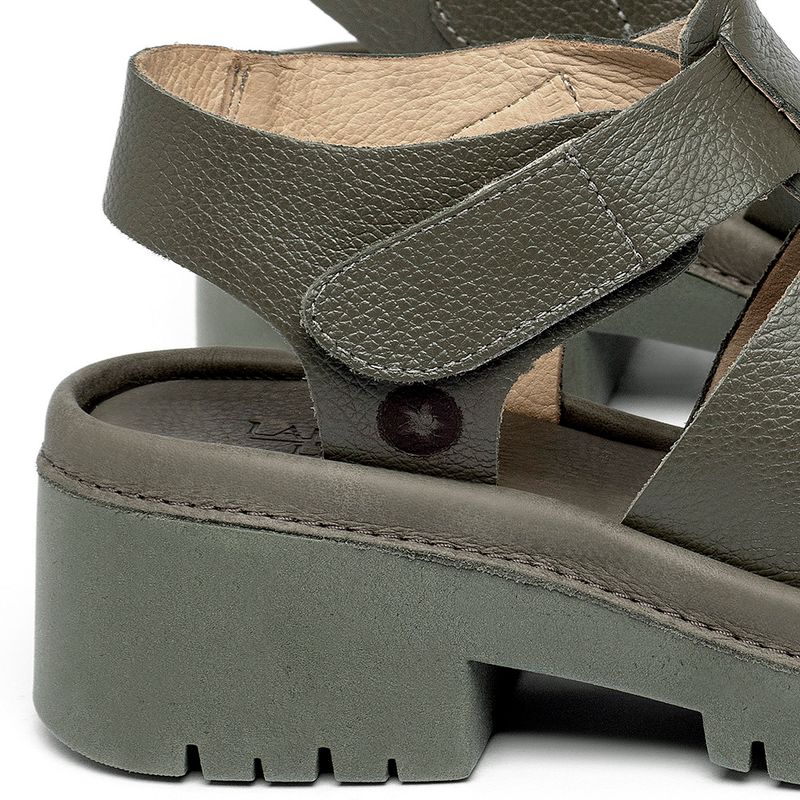 Laranja_Lima_Shoes_Sapatos_Femininos__-Sandalia---Boho-Salto-de-2-cm-em-Couro-Musgo---Codigo---153014_5