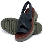 Laranja_Lima_Shoes_Sapatos_Femininos__-Sandalia---Boho-Salto-de-5-cm-em-Couro-Marinho---Codigo---153047_2