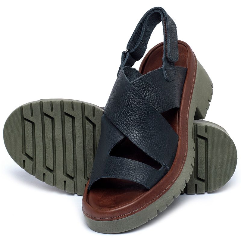 Laranja_Lima_Shoes_Sapatos_Femininos__-Sandalia---Boho-Salto-de-5-cm-em-Couro-Marinho---Codigo---153047_2