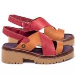 Laranja_Lima_Shoes_Sapatos_Femininos__-Sandalia---Boho-Salto-de-5-cm-em-Couro-Bicolor---Codigo---153047_1