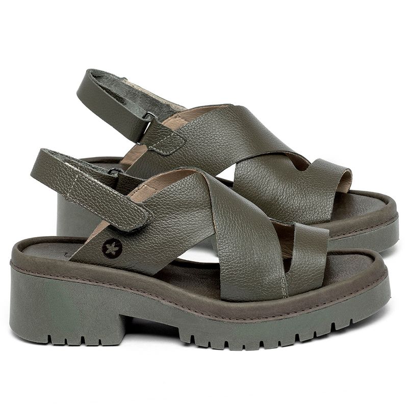 Laranja_Lima_Shoes_Sapatos_Femininos__-Sandalia---Boho-Salto-de-5-cm-em-Couro-Musgo---Codigo---153047_1