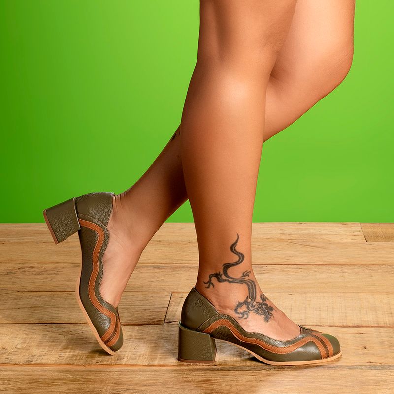 Laranja_Lima_Shoes_Sapatos_Femininos__-Scarpin---Bico-Redondo-Salto-de-5-cm-em-Couro-Musgo---Codigo---157048_8