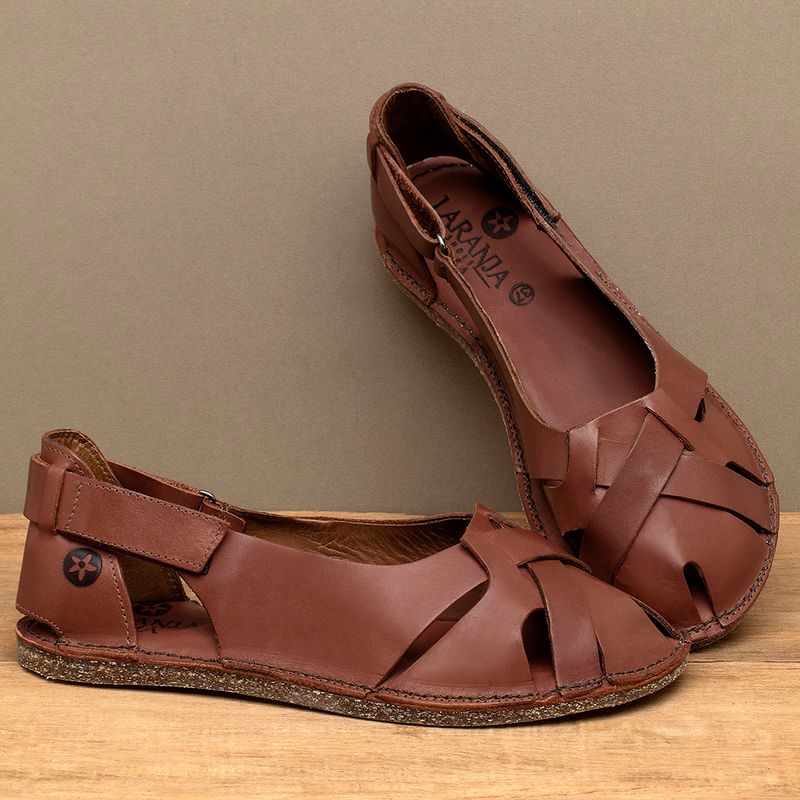 Laranja_Lima_Shoes_Sapatos_Femininos__-Sandalia-Rasteira---Flat-em-Couro-Terracota---Codigo---156027_3