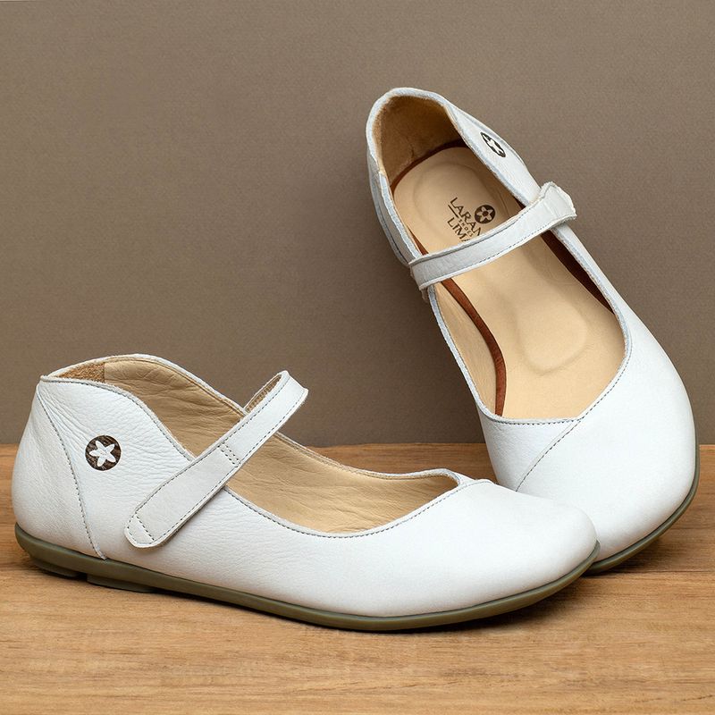 Laranja_Lima_Shoes_Sapatos_Femininos__-Sapatilha---Bico-Quadrado-em-Couro-Off-White---Codigo---9495_3