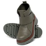 Laranja_Lima_Shoes_Sapatos_Femininos__-Bota---Cano-Curto-Salto-de-4-cm-em-Couro-Musgo---Codigo---153026_2