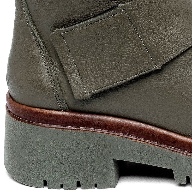 Laranja_Lima_Shoes_Sapatos_Femininos__-Bota---Cano-Curto-Salto-de-4-cm-em-Couro-Musgo---Codigo---153026_6