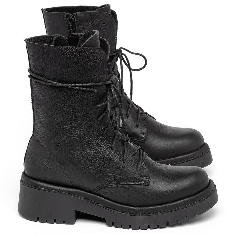 Laranja_Lima_Shoes_Sapatos_Femininos__-Bota---Cano-Medio-Salto-de-4-cm-em-Couro-Preto---Codigo---153027_1